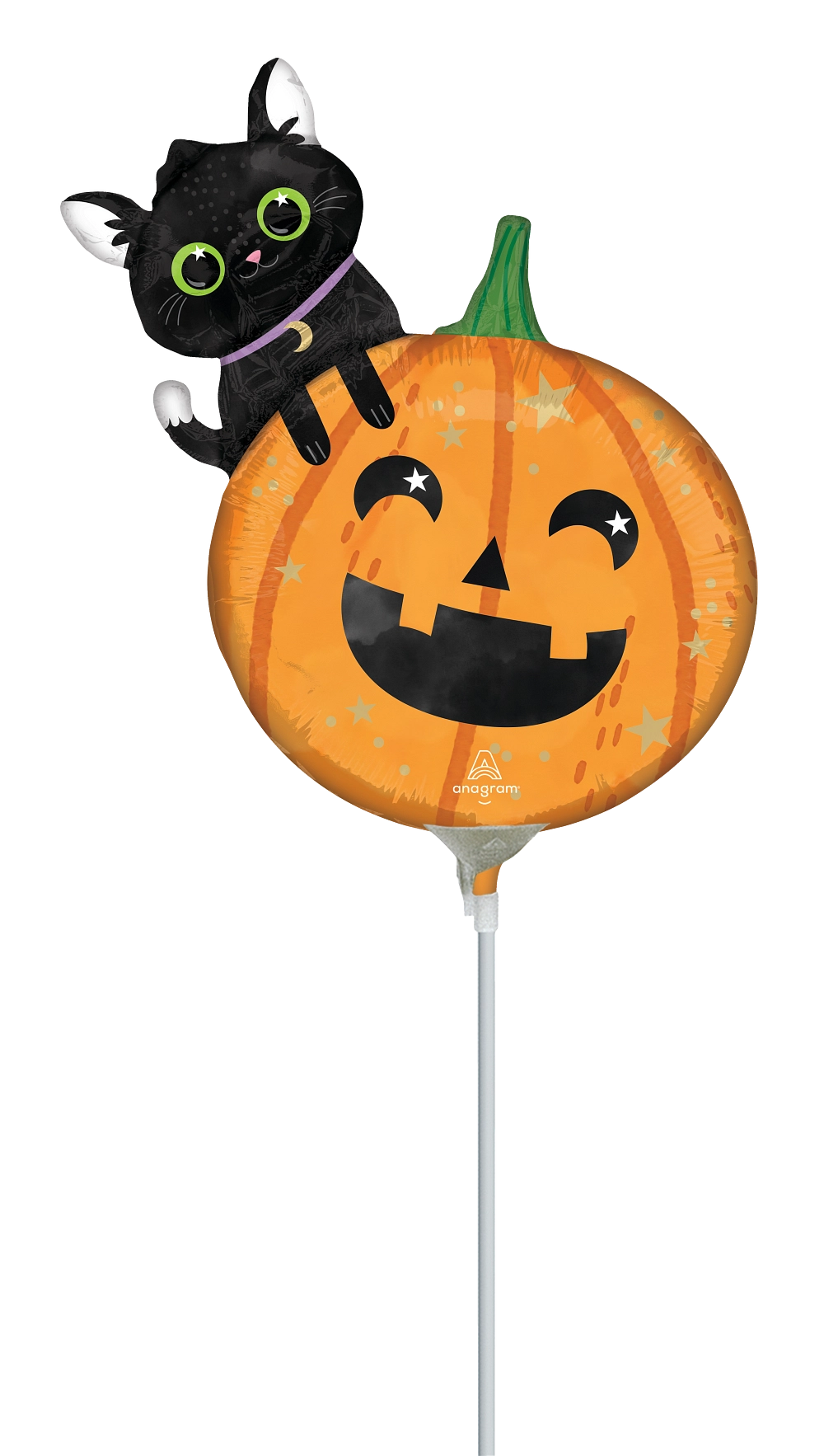 Pre inflated Halloween balloon