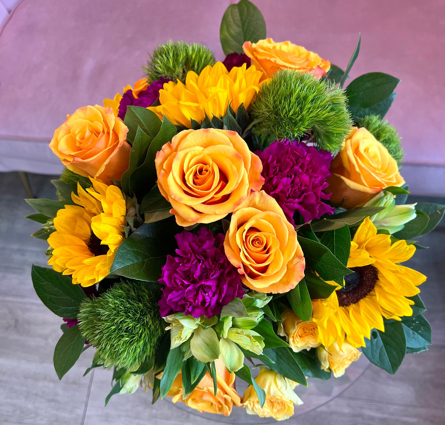 Sunflower Blooms