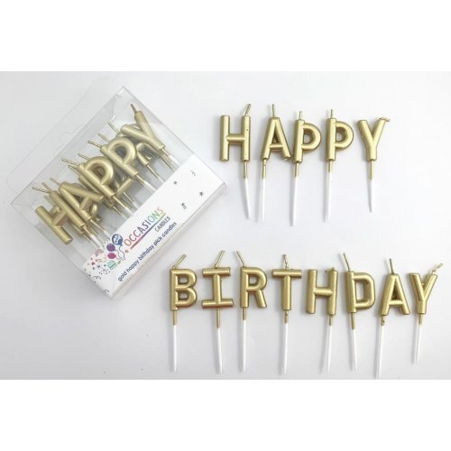 Happy Birthday Candle Set