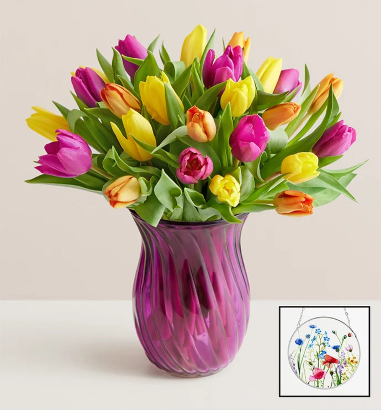 Mix Colorful Tulips