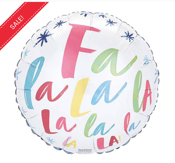 Fa la la la 18'' Balloon