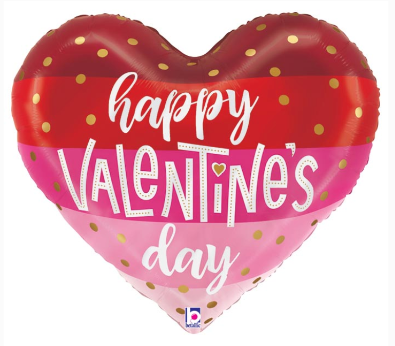 28" Valentine's Day Heart Balloon