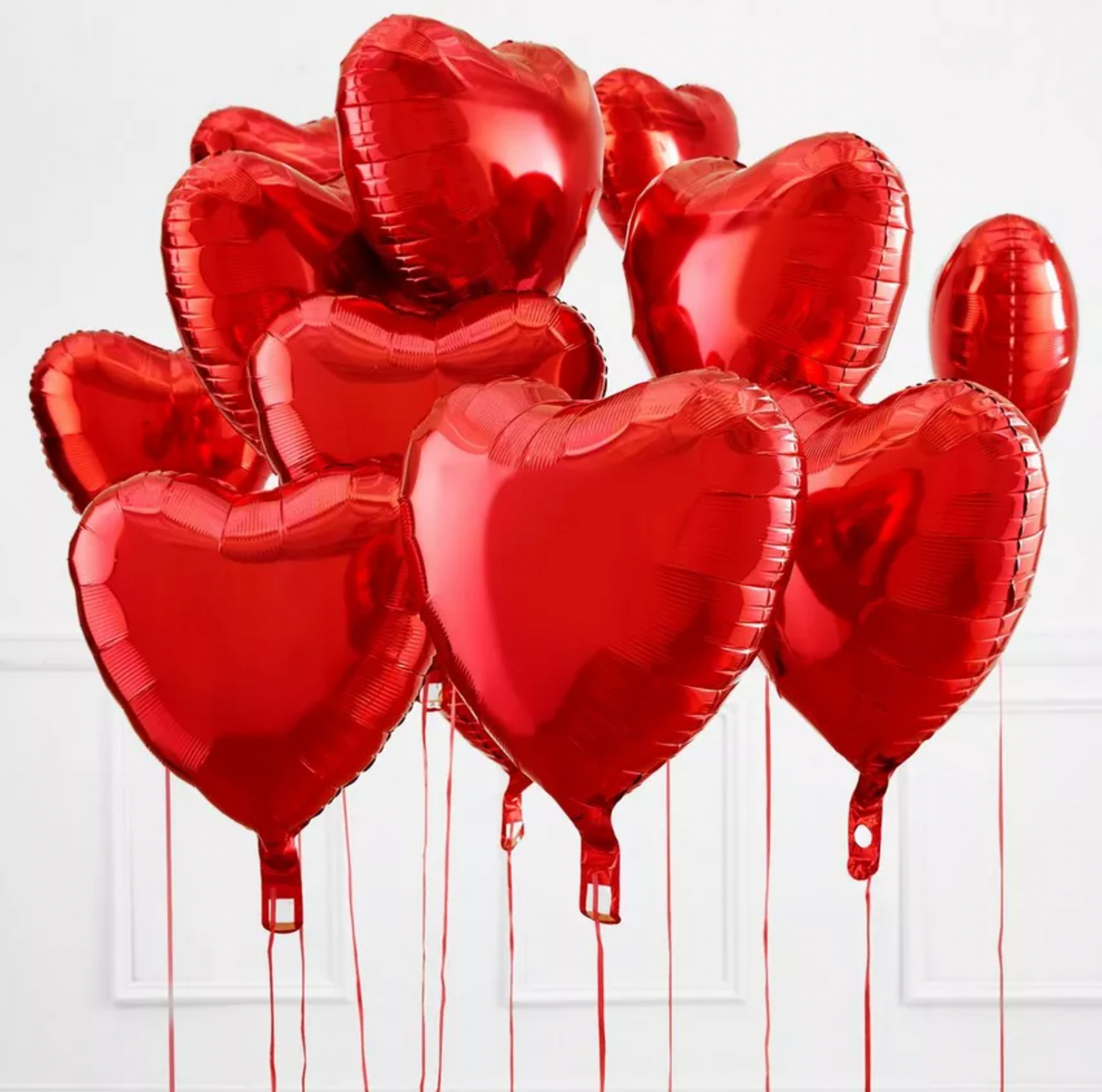 18'' Red Happy Heart