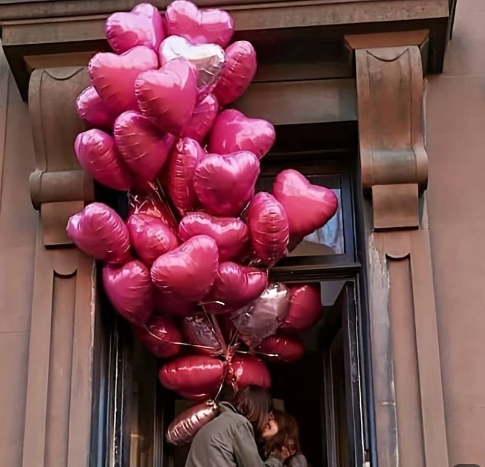 18'' Hot Pink Mylar Balloon