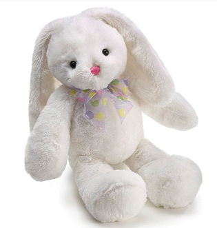 White Easter Bunny