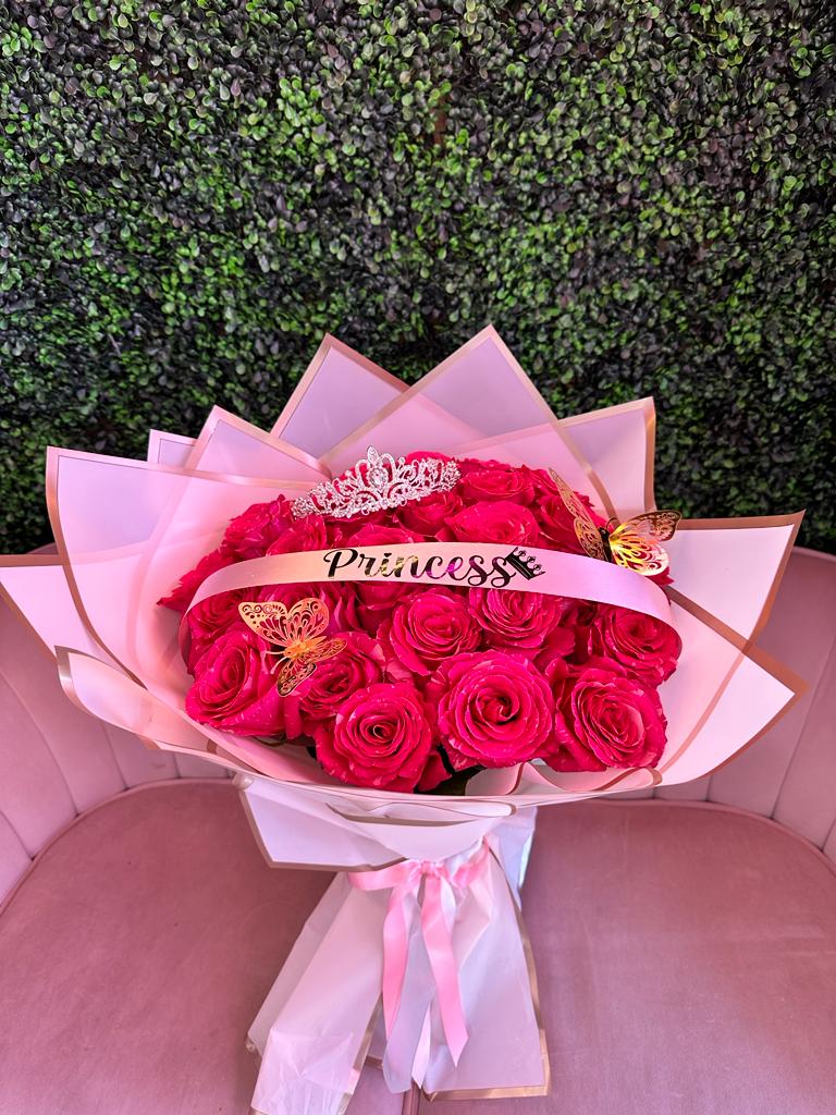 75 Elegant Rose Bouquet princess❤️ – bouquetsbyrubyhtx