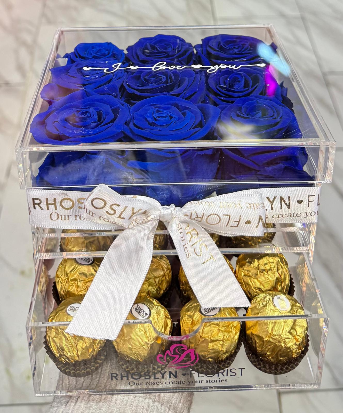 Acrylic Forever Rose Box