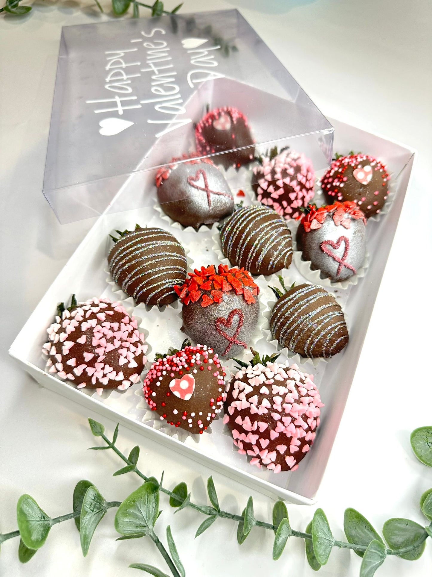 Gourmet Drizzled Strawberries