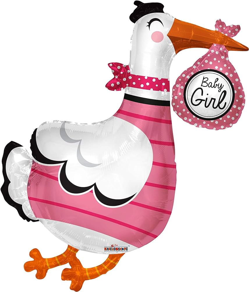 Baby girl balloon 36''