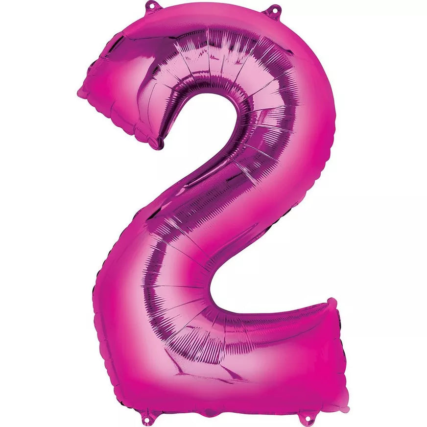 34'' Number balloon