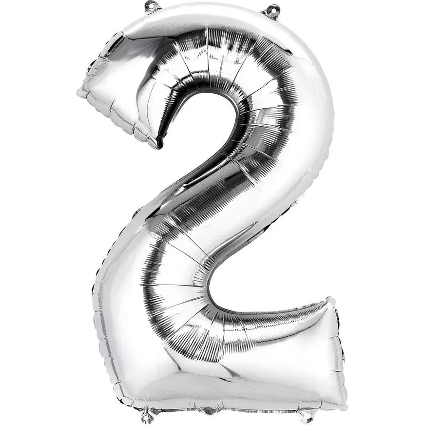 34'' Number balloon