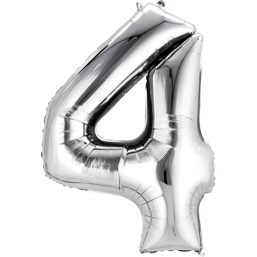 34'' Number balloon