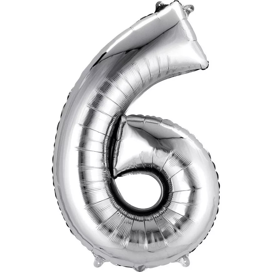 34'' Number balloon