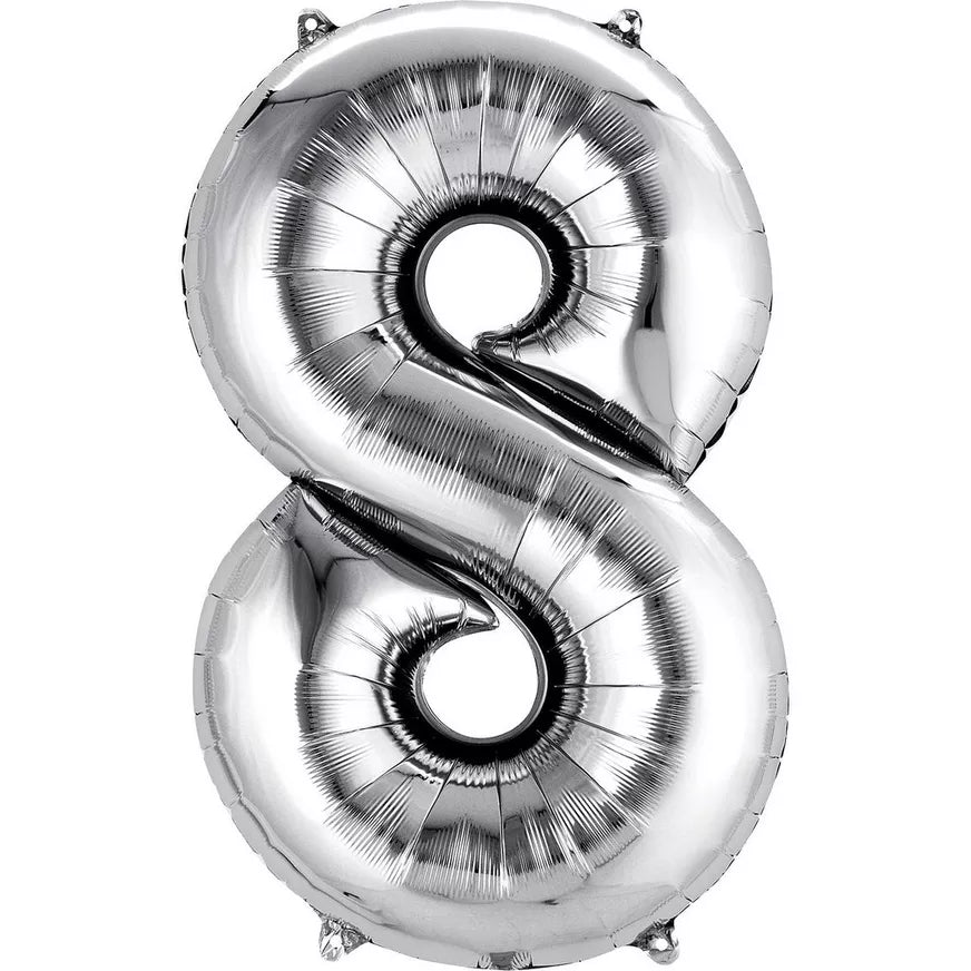 34'' Number balloon