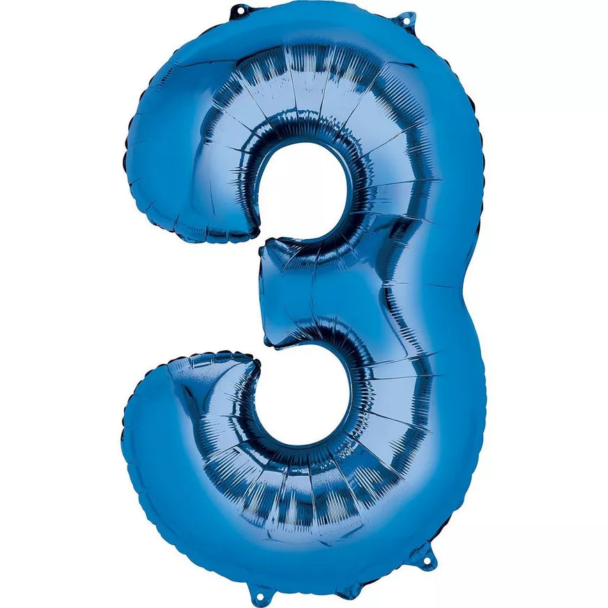 34'' Number balloon