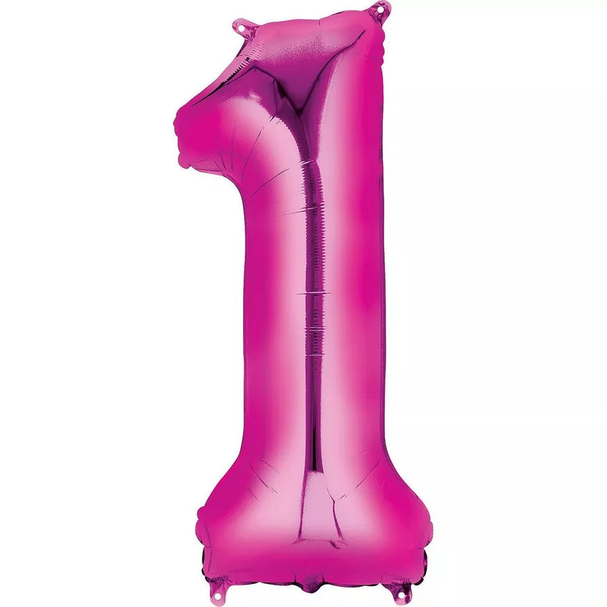 34'' Number balloon