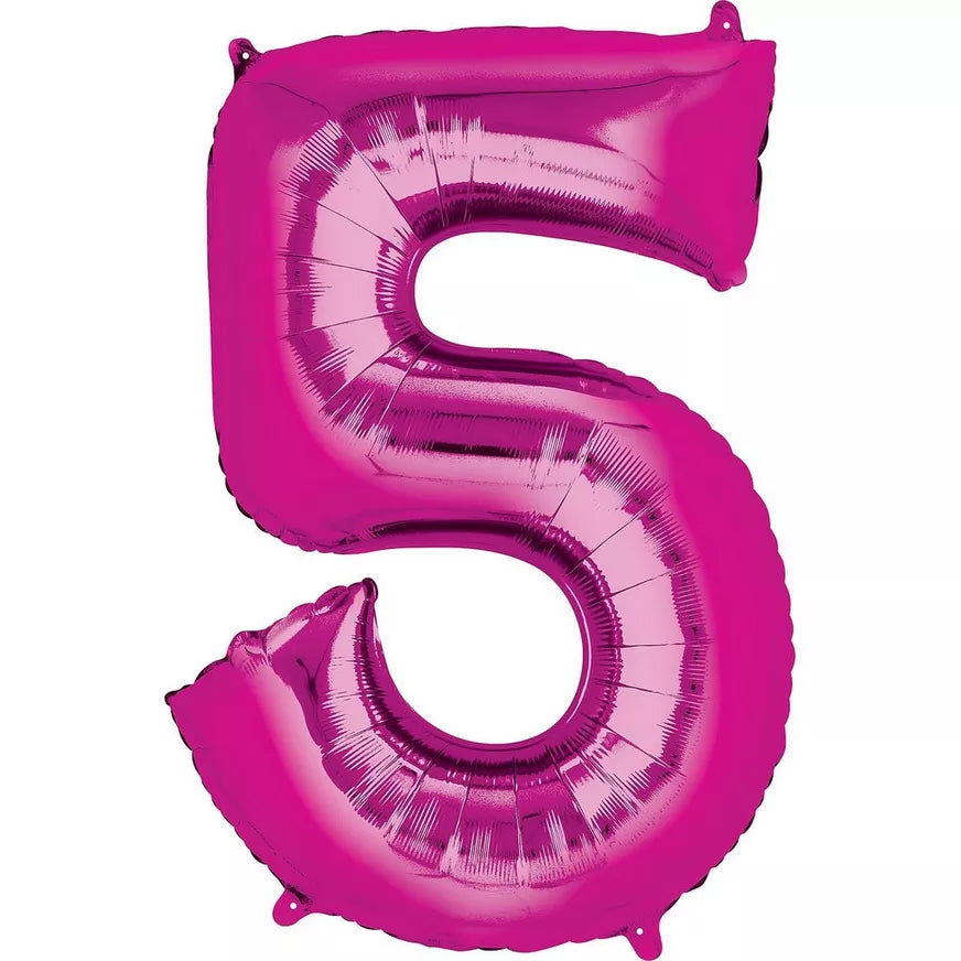 34'' Number balloon