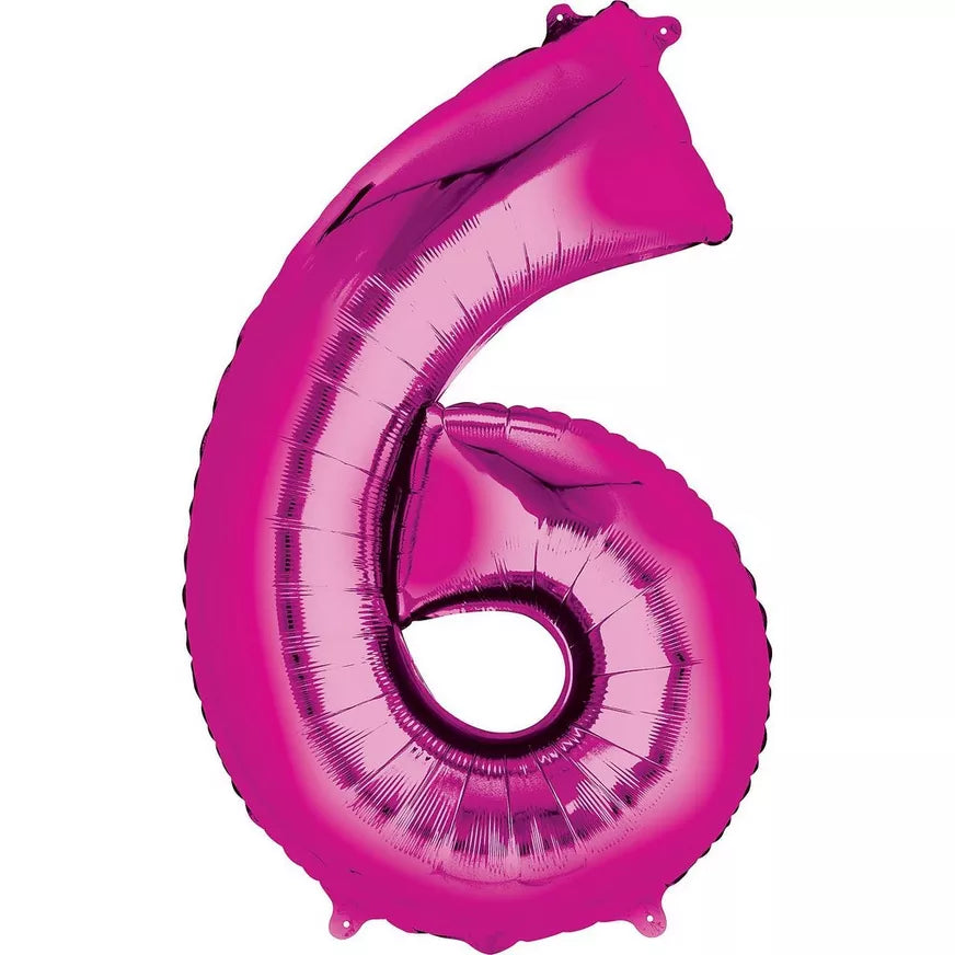 34'' Number balloon