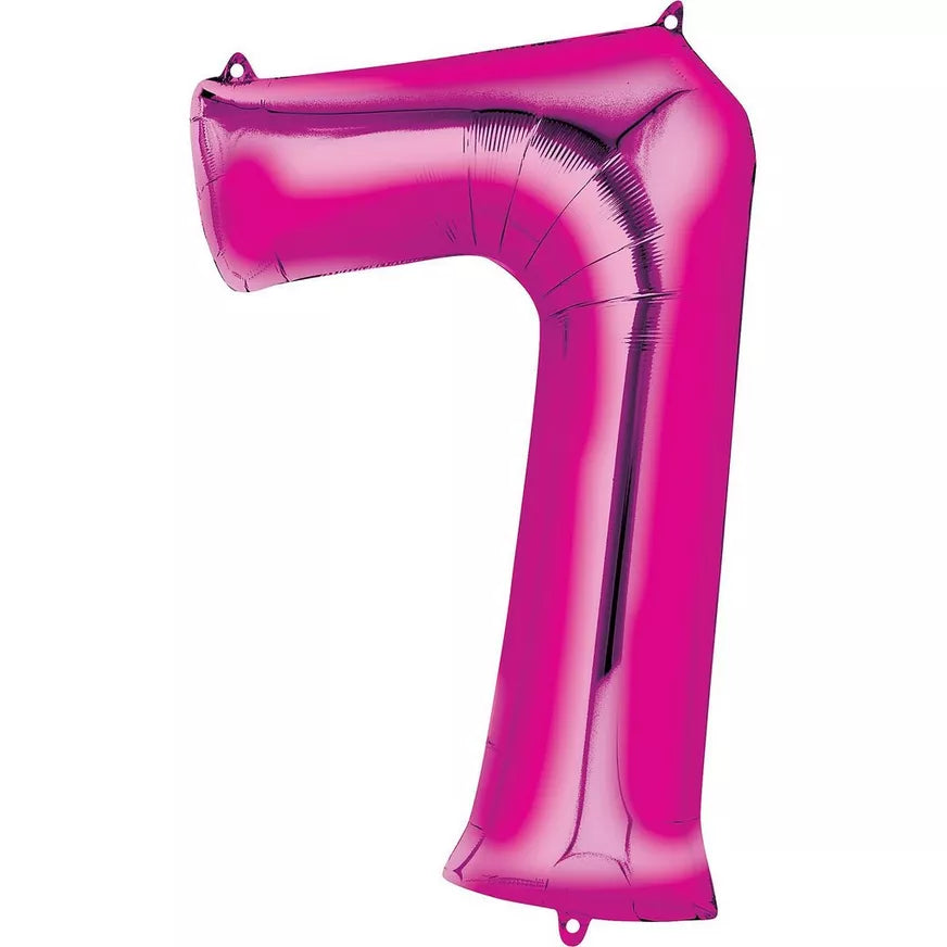34'' Number balloon