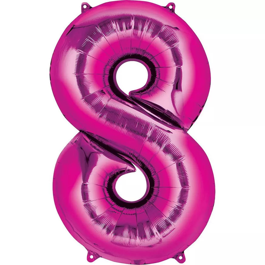 34'' Number balloon