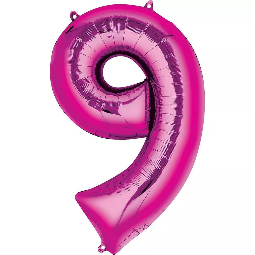 34'' Number balloon