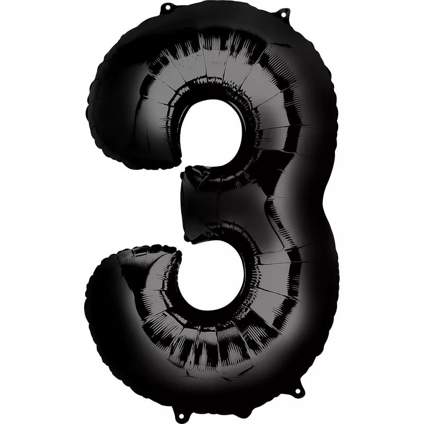 34'' Number balloon