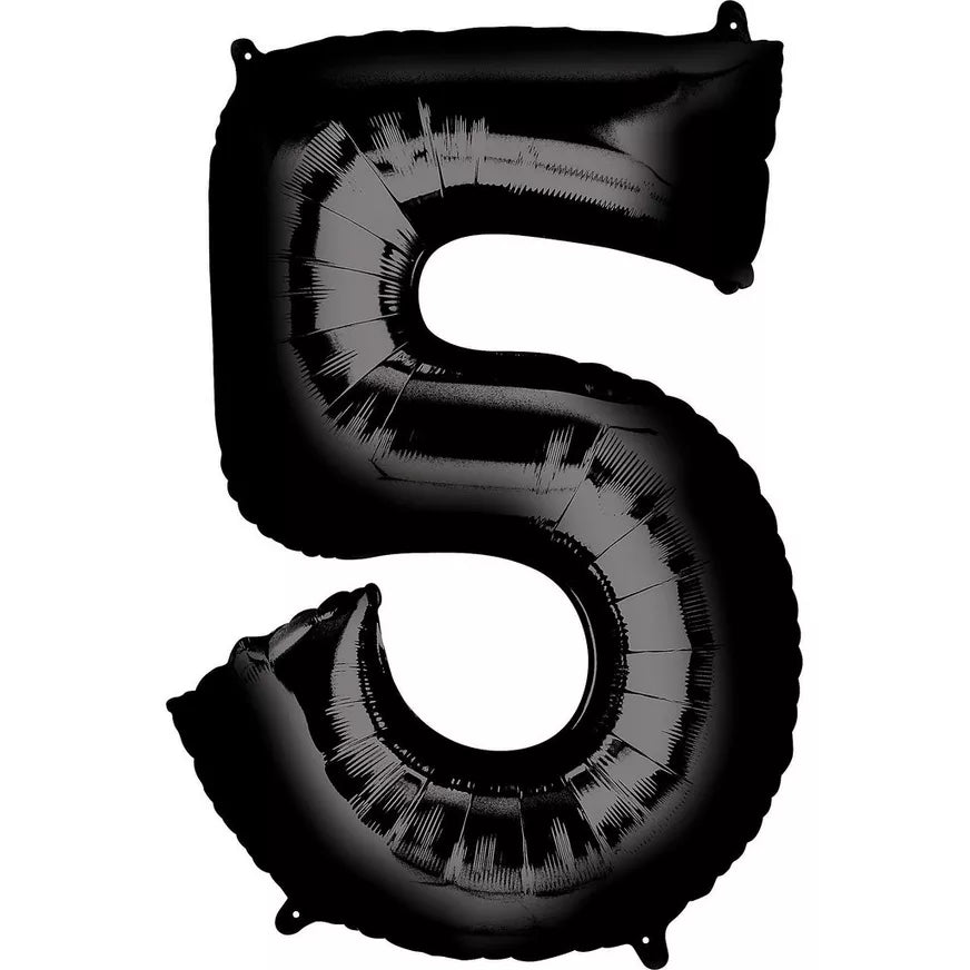 34'' Number balloon