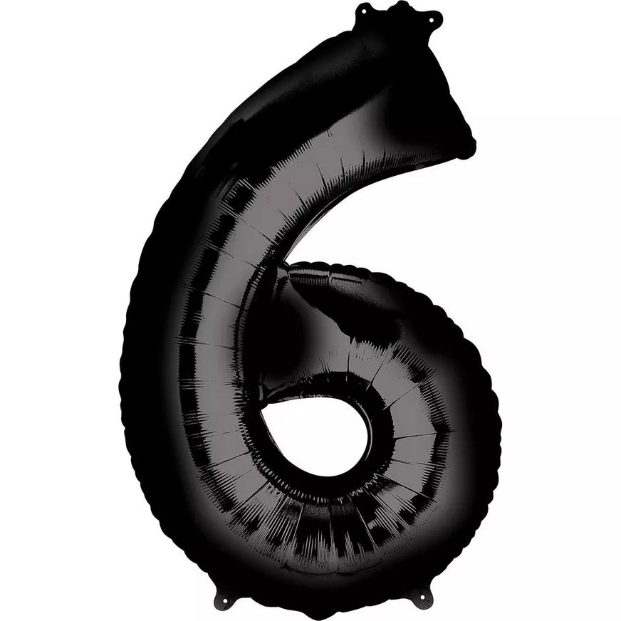 34'' Number balloon