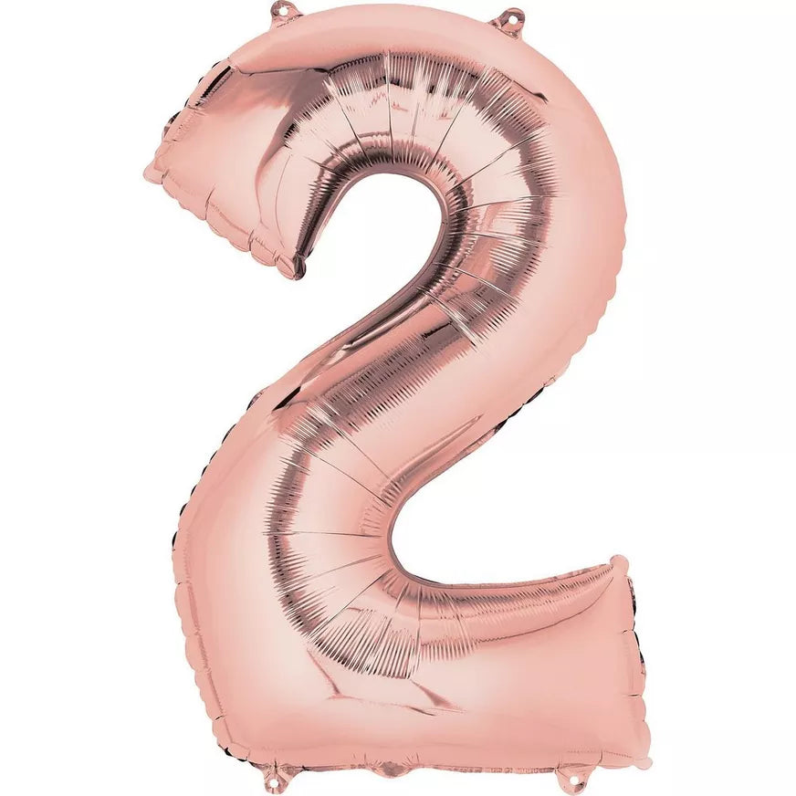 34'' Number balloon