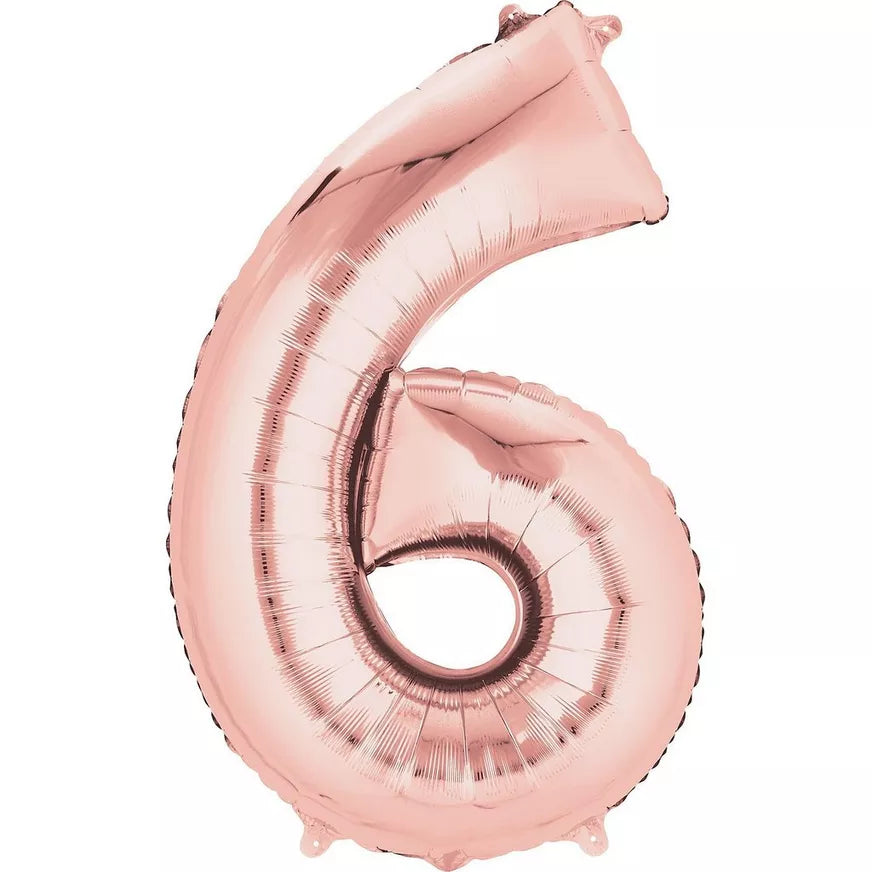 34'' Number balloon