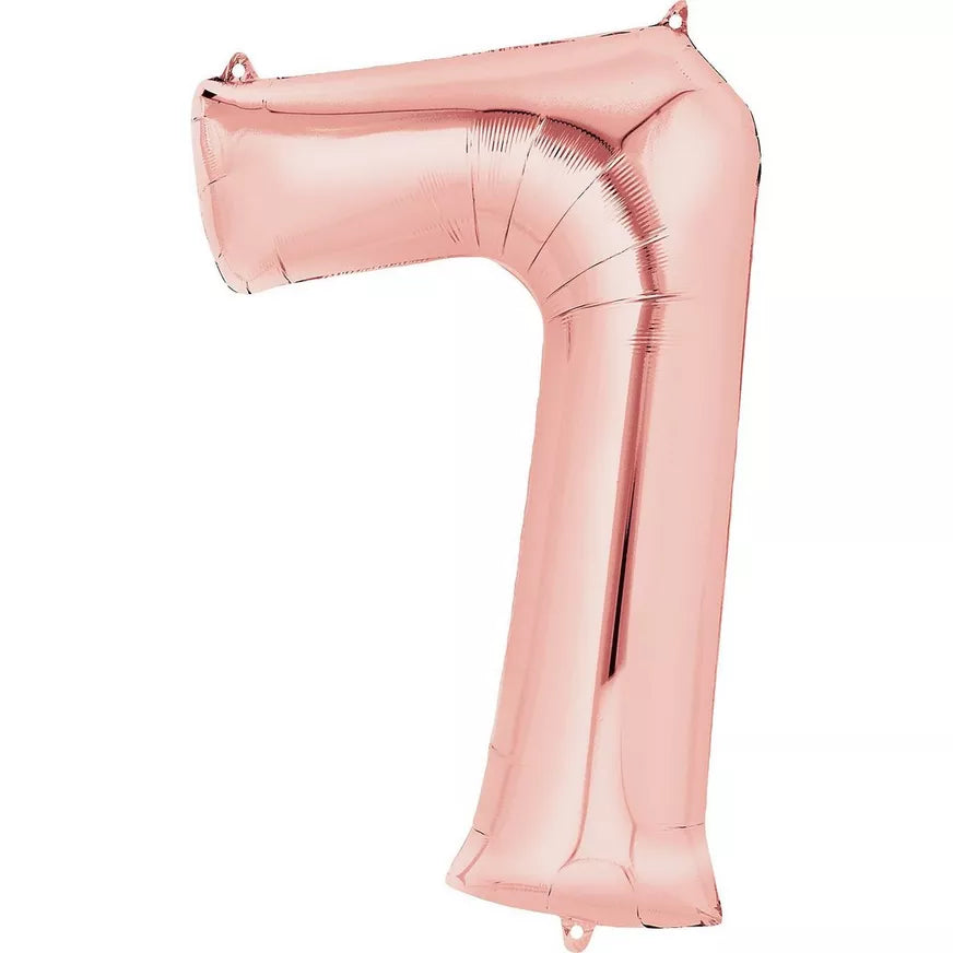 34'' Number balloon