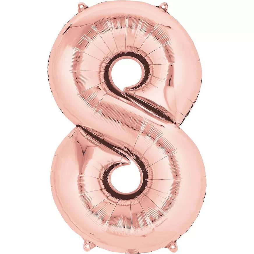 34'' Number balloon