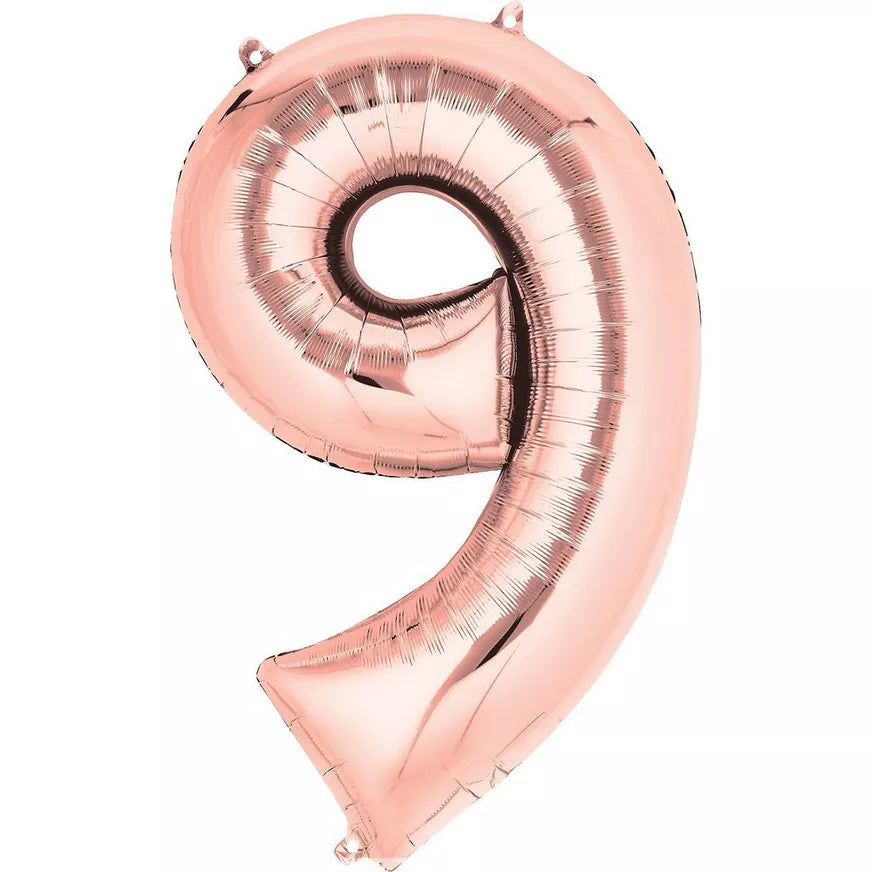 34'' Number balloon