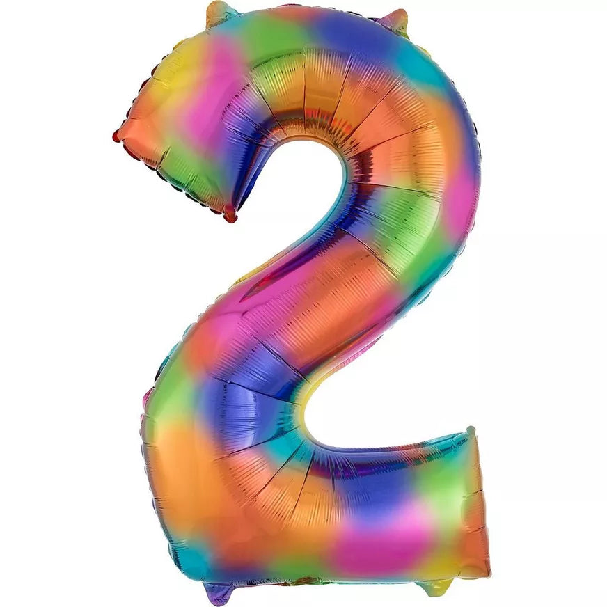 34'' Number balloon