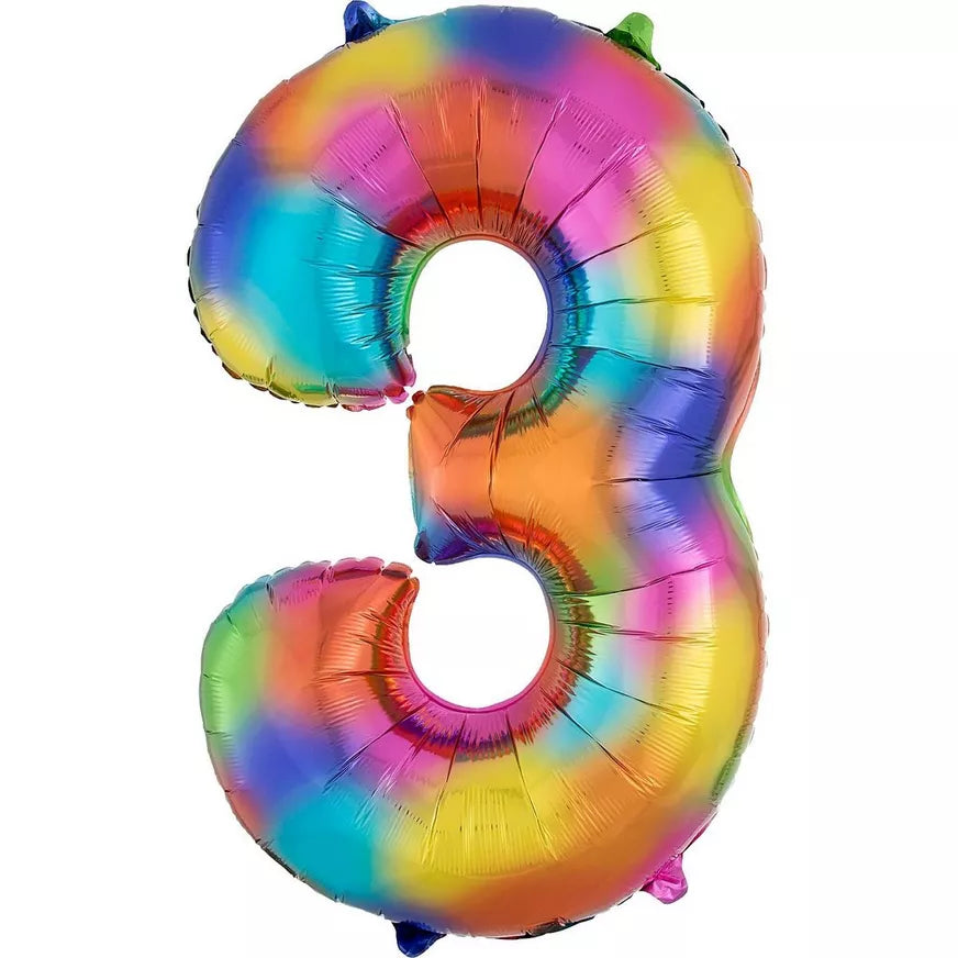 34'' Number balloon