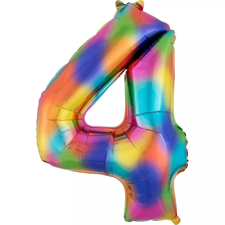 34'' Number balloon