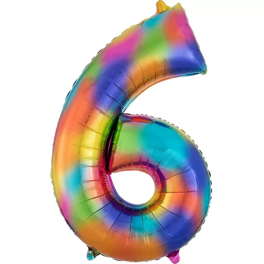 34'' Number balloon