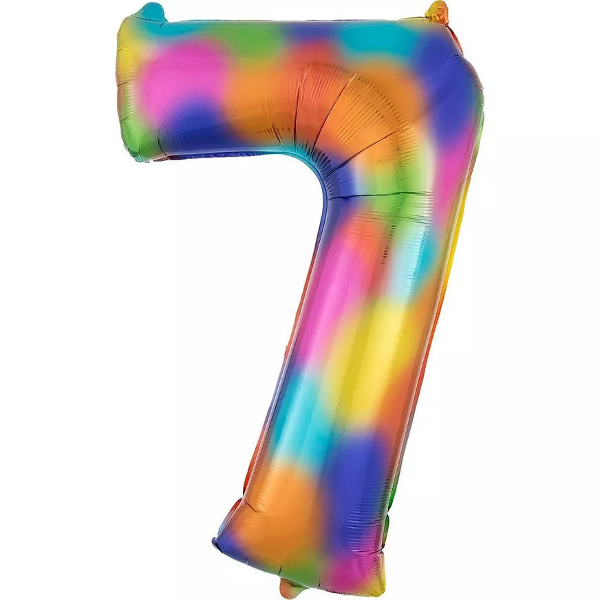 34'' Number balloon