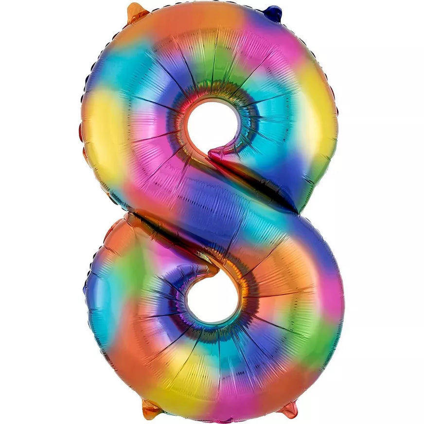 34'' Number balloon