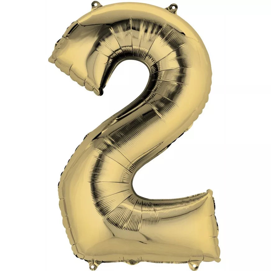 34'' Number balloon
