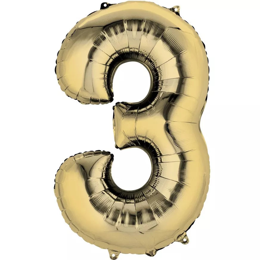 34'' Number balloon
