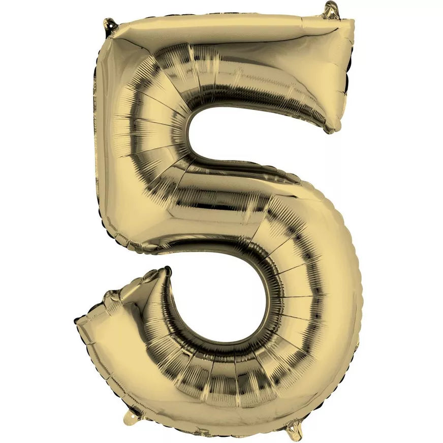 34'' Number balloon
