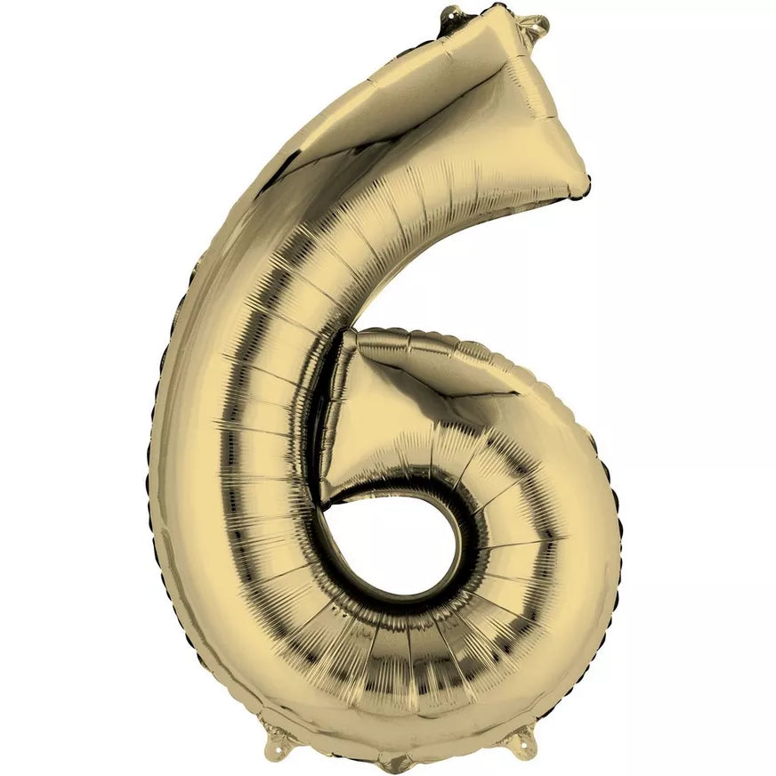 34'' Number balloon
