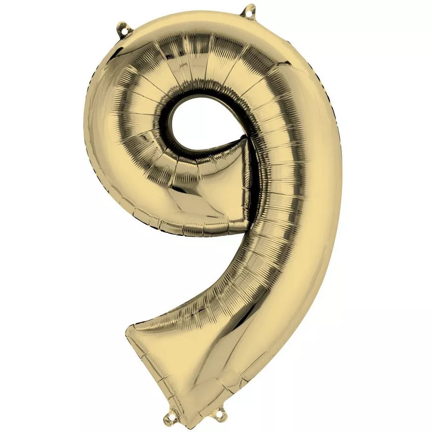 34'' Number balloon