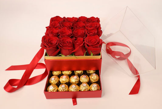 Sweetheart Bloom & Chocolate Box