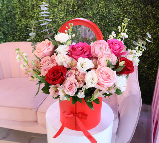 Love in Bloom Floral Handbag
