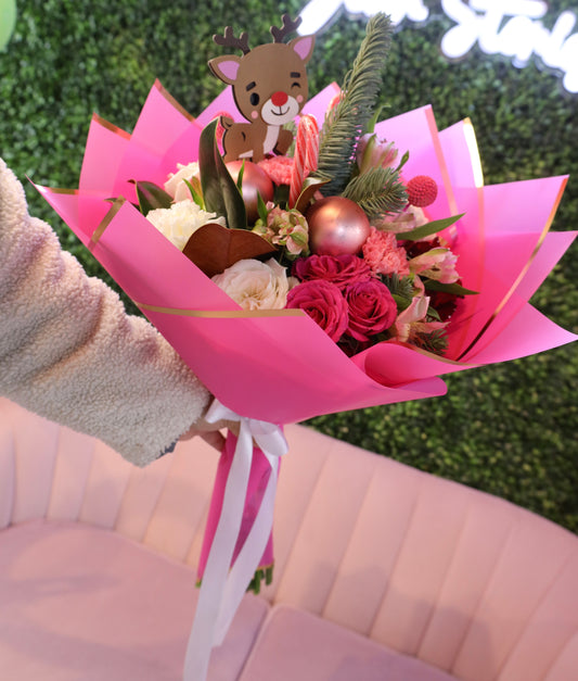 Reindeer Bliss Christmas Bouquet