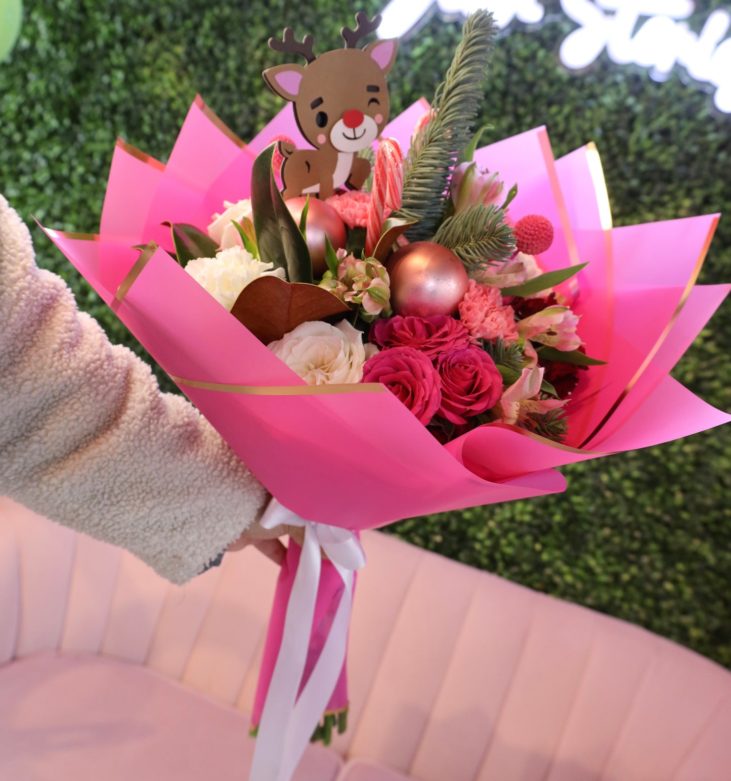 Reindeer Bliss Christmas Bouquet