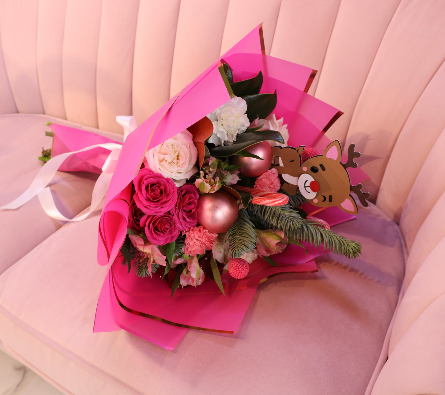 Reindeer Bliss Christmas Bouquet