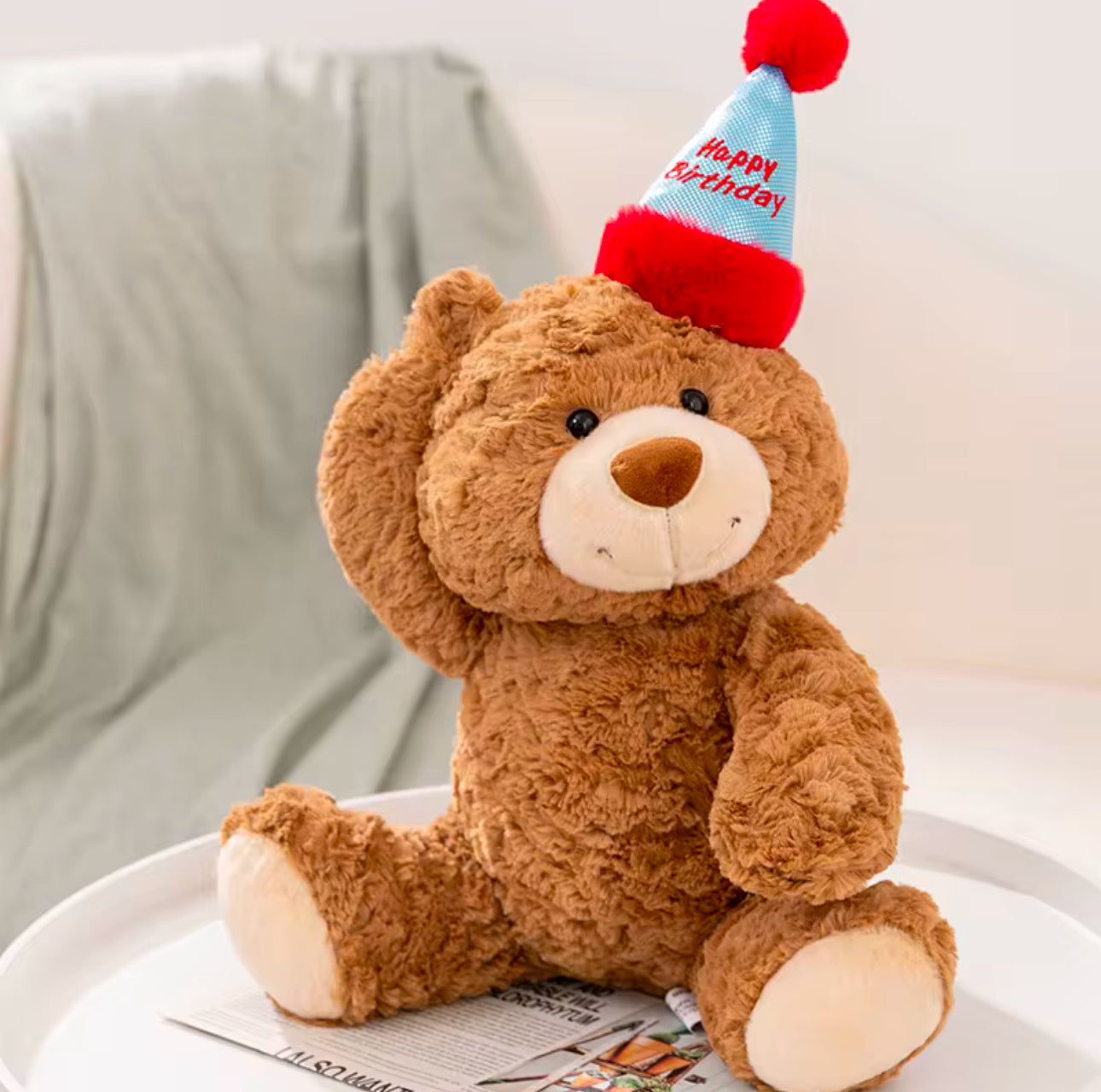 Birthday Plush Bear